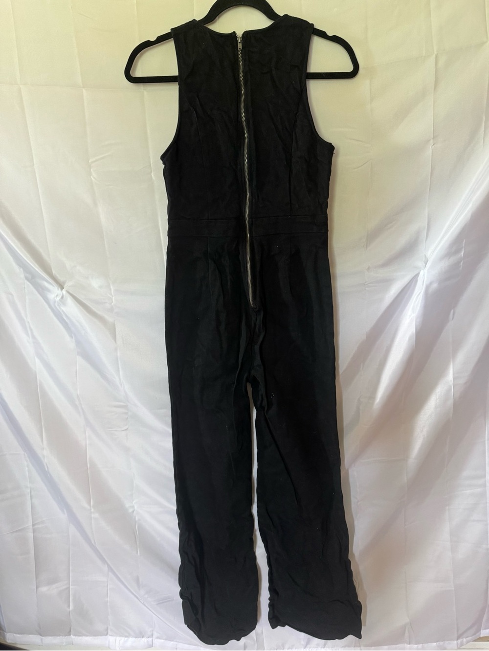 Flying Tomato Black Sleeveless Zip-Back Jumpsuit